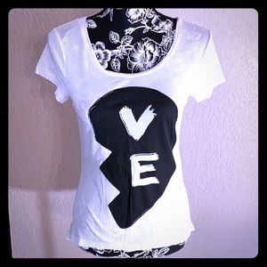 NWOT Divided by H&M Love top